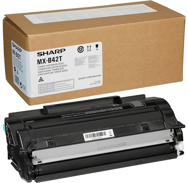 Toner Sharp MX-B42T Black (4974019172545) - obraz 1