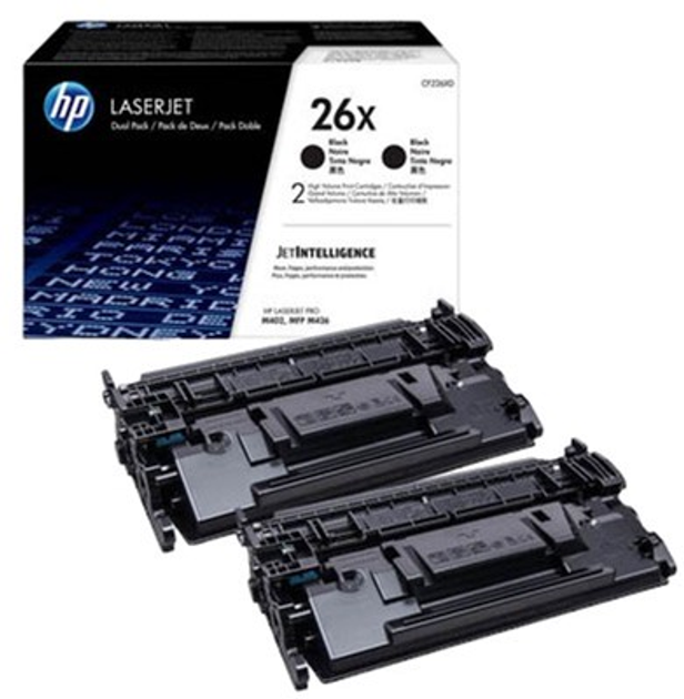 Toner HP CF226XD 26X Dual pack Black (0190780576106) - obraz 2