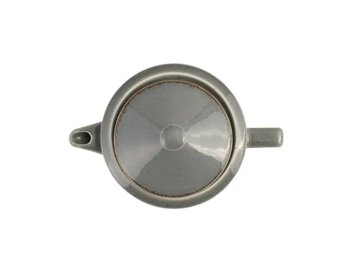 Чайник з кришкою Dark Grey 500 мл порцеляновий Porland 938405/DG - зображення 2
