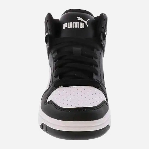 Trzewiki młodzieżowe chłopięce Puma Rebound Layup SL Jr 37048601 37 (4UK) Czarne z białym (4060981199557) - obraz 5