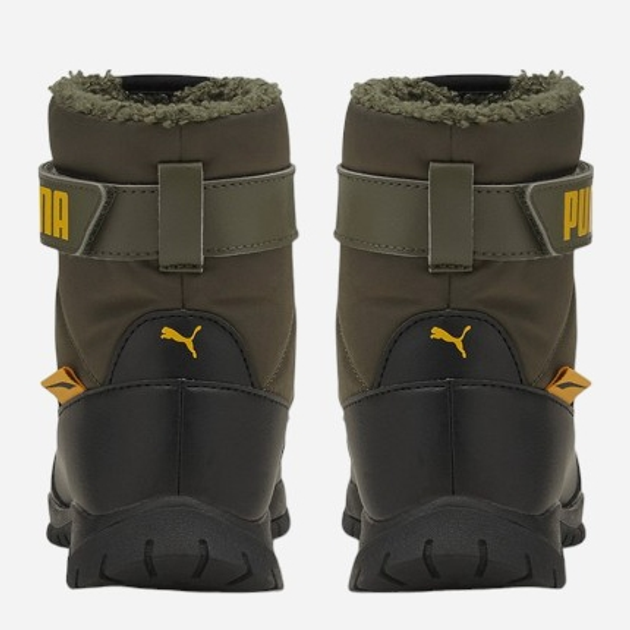 Дитячі зимові чоботи для хлопчика Puma Nieve Boot WTR AC PS 38074502 32 (13UK) Оливкові (4063699501162) - зображення 3