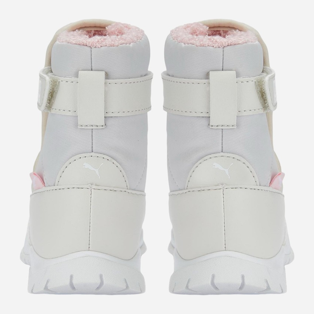 Дитячі зимові чоботи для дівчинки Puma Nieve Boot WTR AC Inf Nimbus 38074608 23 (6UK) Сірі (4065449314114) - зображення 4