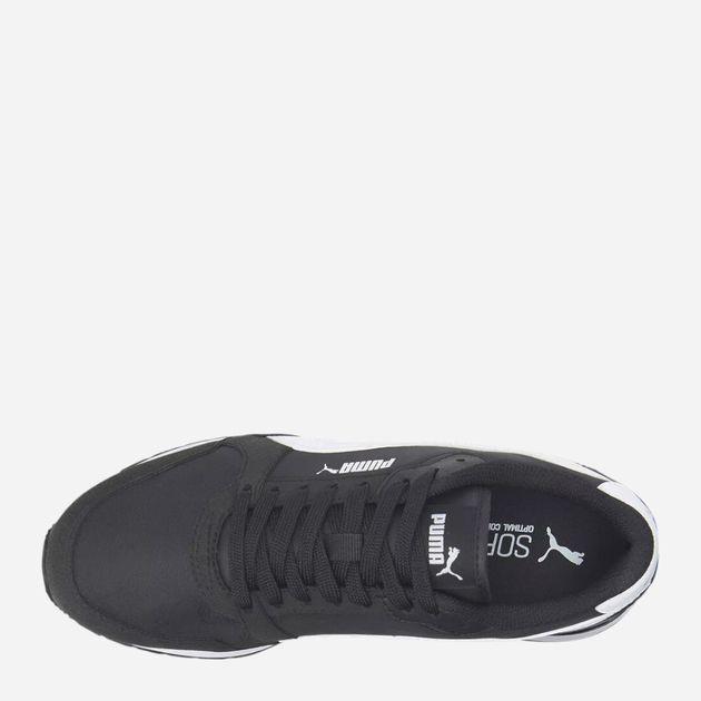 Підліткові кросівки для хлопчика Puma ST Runner v3 NL Jr 38490101 38 (5UK) Чорні (4064536370057) - зображення 4