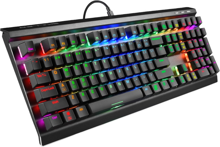Клавіатура дротова Sharkoon Skiller SGK60 Kailh Box White USB Black (4044951030095) - зображення 5