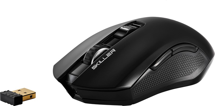 Миша Sharkoon Skiller SGM3 Black (4044951021543) - зображення 3