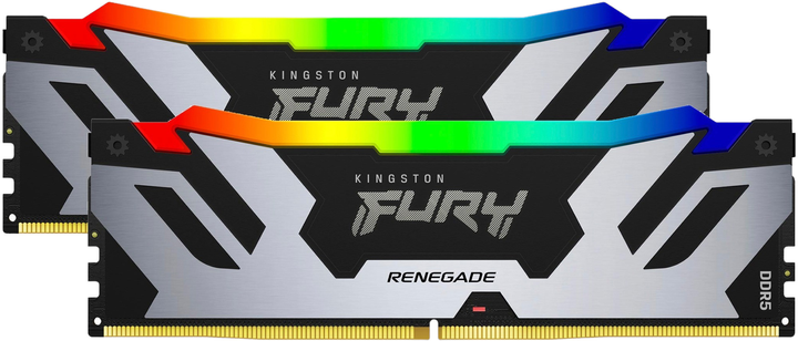 Оперативна пам'ять Kingston FURY Renegade RGB (Kit of 2x16GB) DDR5-7200 16384MB (0740617331431) - зображення 1