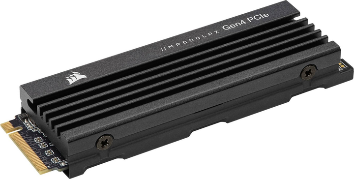 Dysk SSD Corsair MP600 PRO LPX 500 GB PCIe 4.0 x4, NVMe 1.4, M.2 2280 Czarny (840006657774) - obraz 2
