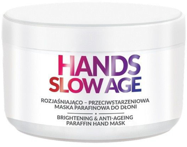 Maska do dłoni Farmona Professional Hands Slow Age rozjaśniająco-przeciwstarzeniowa parafinowa 300 g (5900117951590) - obraz 1