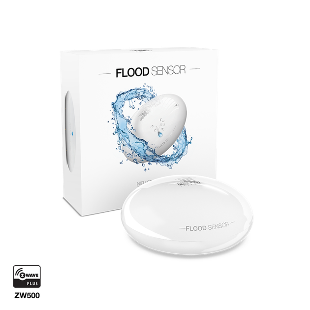 Датчик протечки и температуры FIBARO Flood Sensor — FGFS-101 - изображение 4