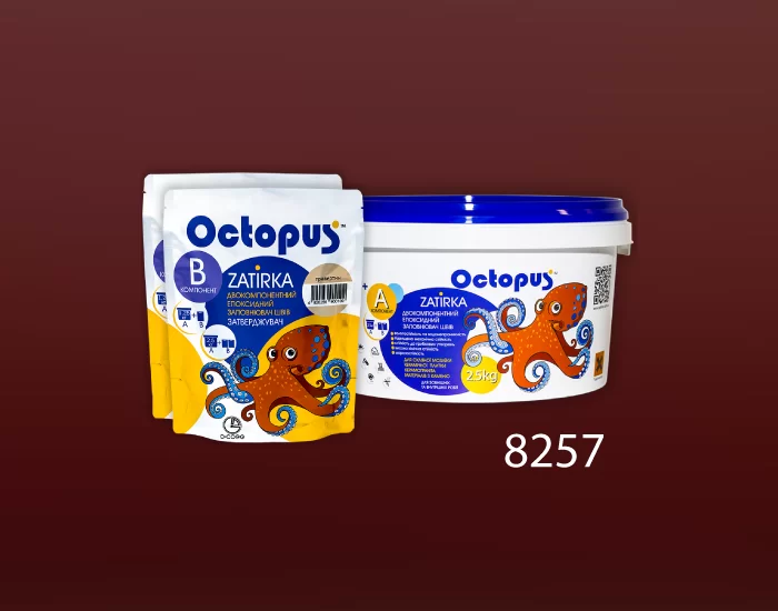 Затирка для плитки Octopus Zatirka 8257 эпоксидная 2,5 кг - изображение 2