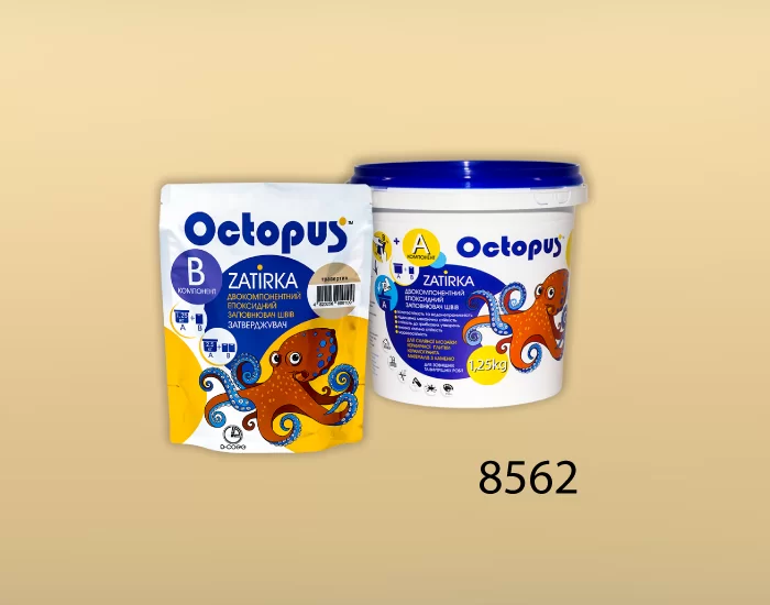 Затирка для плитки Octopus Zatirka 8562 эпоксидная 1,25 кг - изображение 2