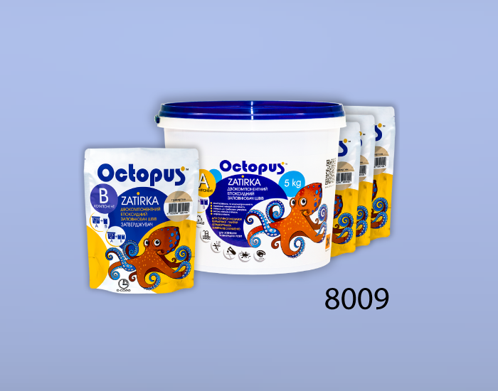 Затирка для плитки Octopus Zatirka 8009 эпоксидная 5 кг - изображение 3