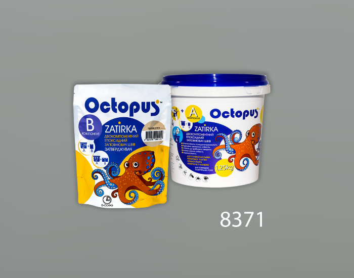 Затирка для плитки Octopus Zatirka 8371 эпоксидная 1,25 кг - изображение 2