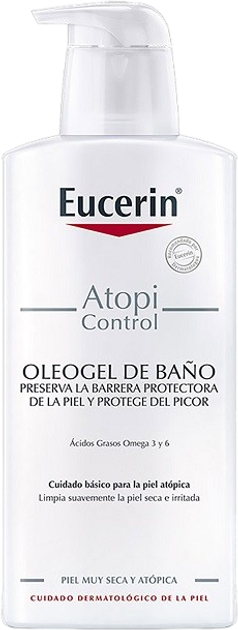 Żel pod prysznic Eucerin Atopicontrol Oleogel 400 ml (4005800213786) - obraz 1