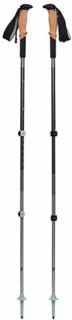 Kije trekkingowe Black Diamond Pursuit Shock M/L szary/zielony 1 para 125-140 cm (1879400) - obraz 2