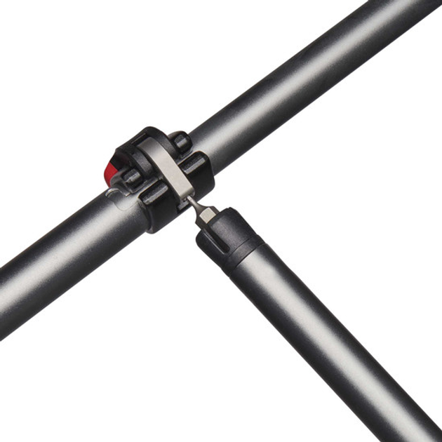 Трекінгові палиці Black Diamond Pursuit Shock S/M сірий/червоний 1 пара 110-125 см (1879409) - зображення 3