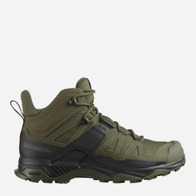 Чоловічі тактичні черевики Salomon X ULTRA Forces MID L47452700 46 (11UK) 29.5 см Green/Black (2214990173011) - зображення 1