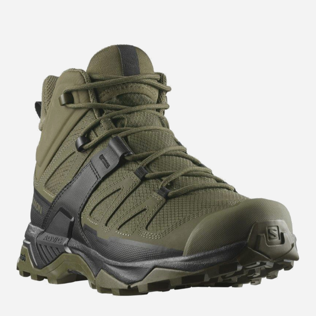 Чоловічі тактичні черевики Salomon X ULTRA Forces MID L47452700 46 (11UK) 29.5 см Green/Black (2214990173011) - зображення 2