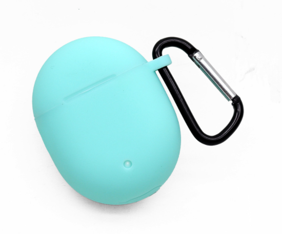 Чехол-накладка DK Silicone Candy Friendly с карабином для Google Pixel Buds 2 (011407) (mint green) - изображение 3