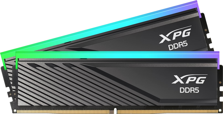 Оперативна пам'ять ADATA DDR5-6400 49152MB PC5-51200 (Kit of 2x24576) XPG Lancer Blade RGB Black (AX5U6400C3224G-DTLABRBK) - зображення 1