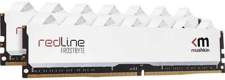 Оперативна пам'ять Mushkin DDR4-3600 16384MB PC4-28800 (Kit of 2x8192) Redline White (846651031471) - зображення 1