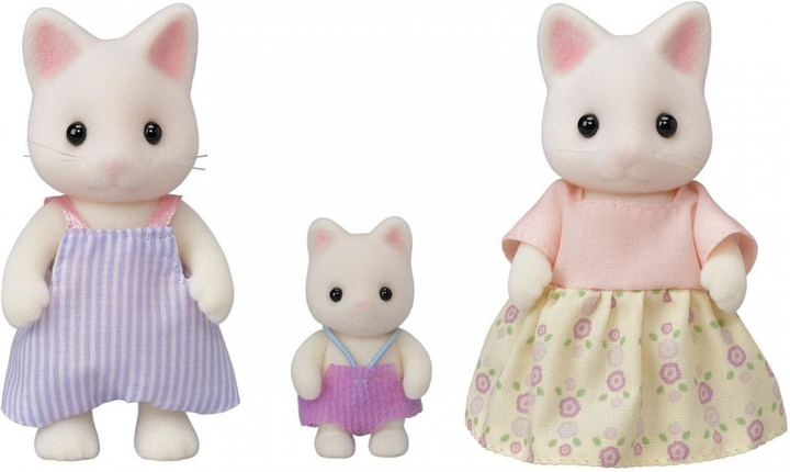 Набір фігурок Sylvanian Families Floral Cat Family 3 шт (5054131053737) - зображення 2