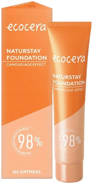 Podkład do twarzy Ecocera Naturstay N6 Oatmeal 30 ml (5908217993854) - obraz 1