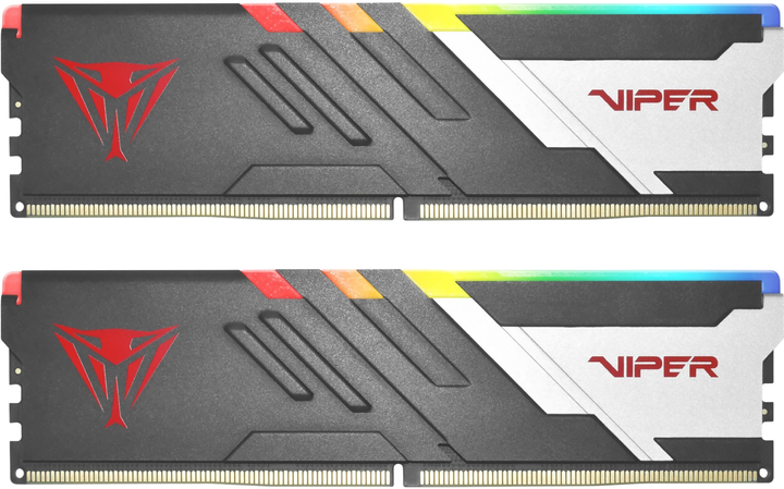 Оперативна память Patriot Viper Venom RGB DDR5-7400 32768MB (Kit of 2x16384) PVVR532G740C36K (4711378423549) - зображення 1