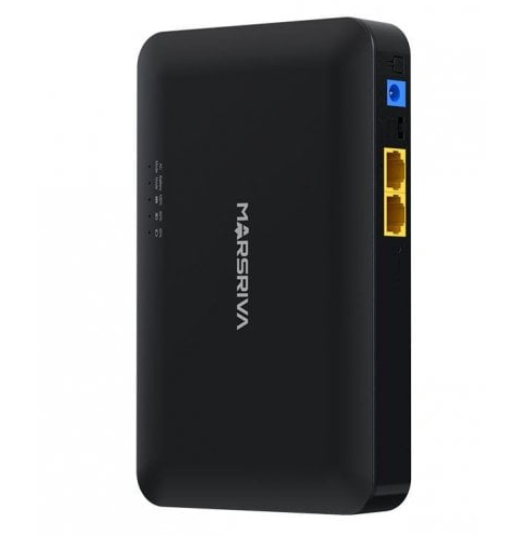 Джерело безперебійного живлення для роутерів Marsriva KP2Plus DC UPS 240VAC 2xDC+PoE24V1A+USB OUT 2x5V 9V 12V2.5A 18W 16000Ah Black - зображення 4