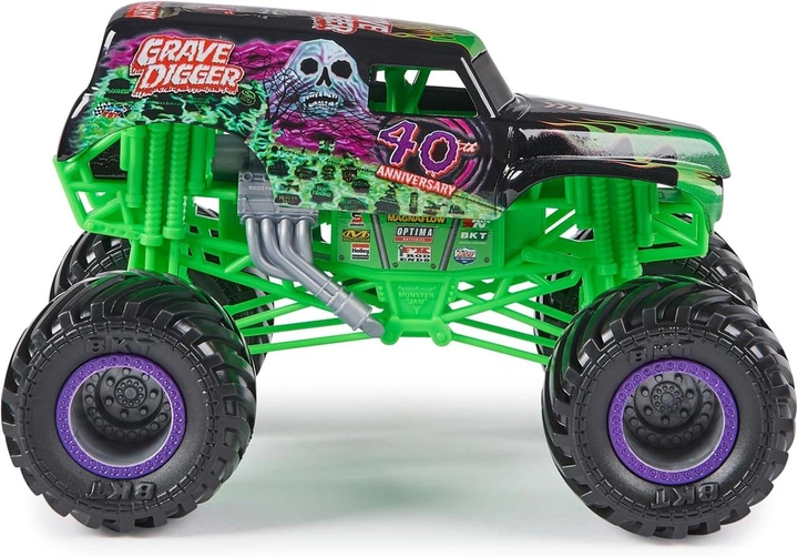 Джип-внедорожник монстр трак Дракон Монстр Джем 1:24 Grave Digger