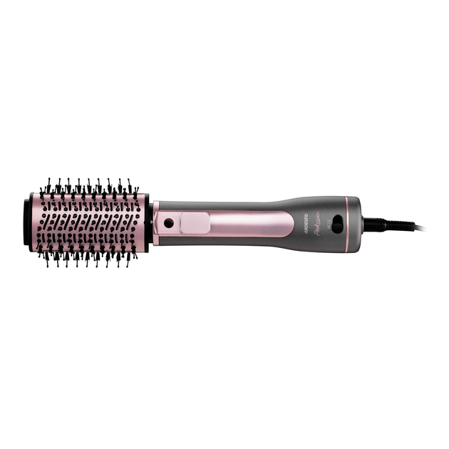 Фен-щетка для волос ARDESTO Brush Pink Touch 1200Вт LED-дисплей/4 насадки Серый с розовым (HD-CR300PT) - изображение 2