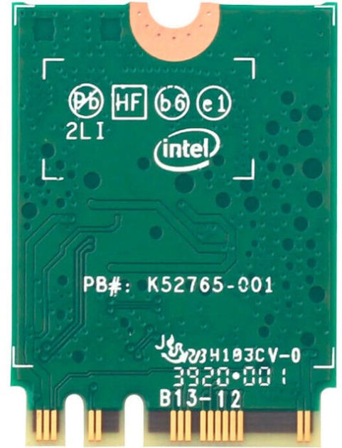 Karta sieciowa Intel Wi-Fi 6E AX1675 M.2 2230 (AX210.NGWG.NVX) - obraz 2