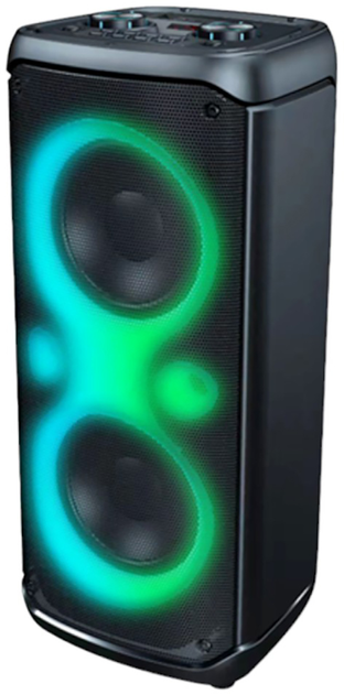 Głośnik przenośny Bass BH 15946 Bluetooth Speaker Black (5902067626535) - obraz 1