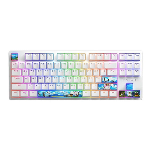 Клавіатура Hator Rockfall 2 Mecha TKL Authentic Edition Fighting