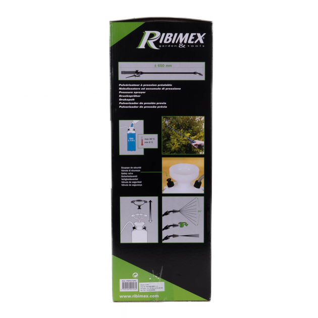 Обприскувач Ribimex Vito 7 ручний притиск 6.85 л (3700194401535) - зображення 5