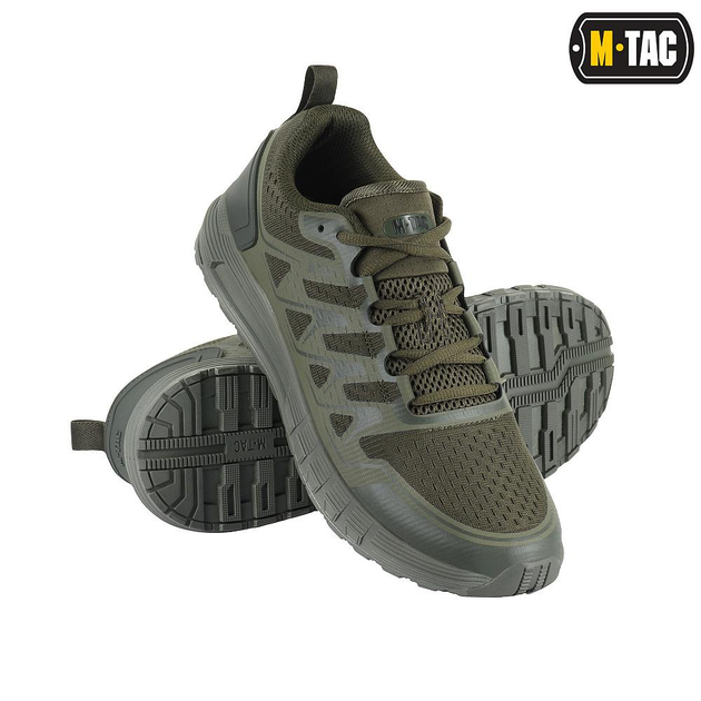 Тактические летние кроссовки M-Tac Summer Sport Army Olive олива 38 - изображение 1