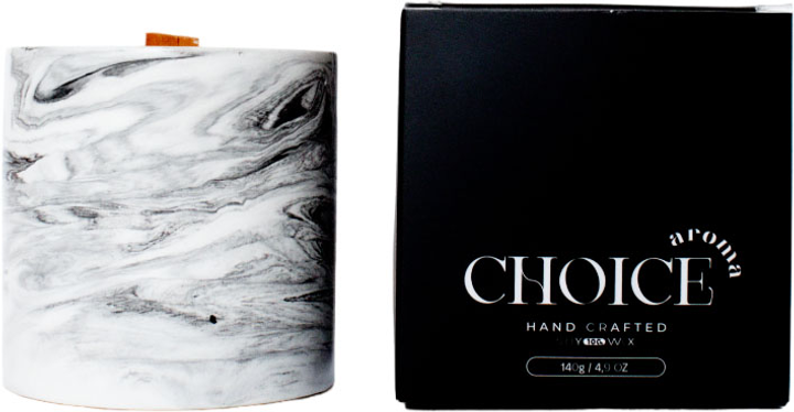 Парфумована свічка Choice Aroma Citrus Sunshine 40 годин Мармур (4824538575016) - зображення 1
