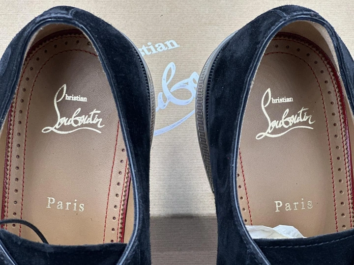 Christian Louboutin ネイビー メンズ 43 2/1 Чоловічі туфлі Christian Louboutin (44 розмір) – Оригінальне