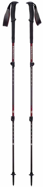 Kije trekkingowe Black Diamond Trail damskie czerwone 1 para 100-125 cm (1705816) - obraz 2