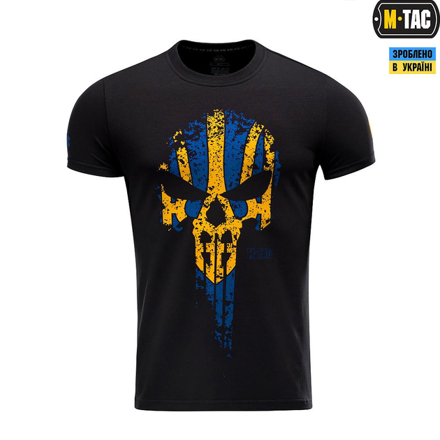 Тактическая M-Tac футболка Месник Black/Yellow/Blue 3XL - изображение 2