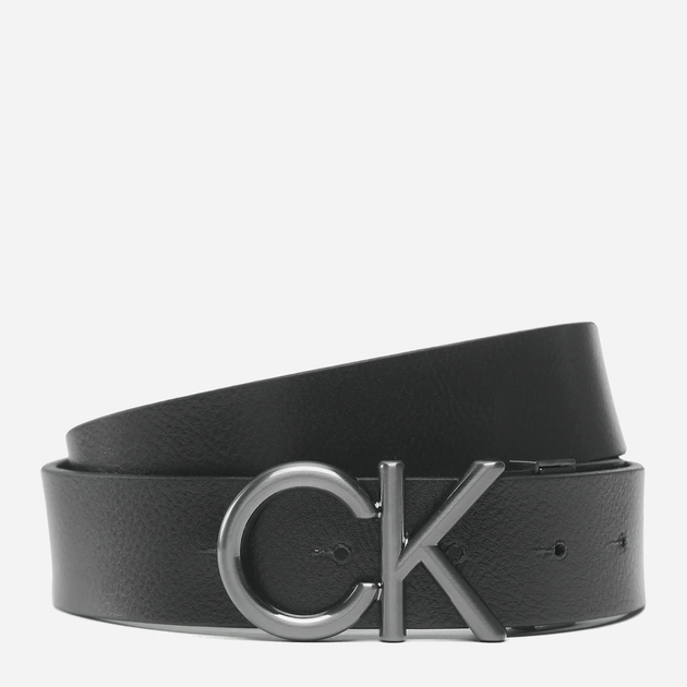 Ремінь чоловічий з натуральної шкіри Calvin Klein K50K510354-BAX 100 см Чорний (8720107568907) - зображення 1