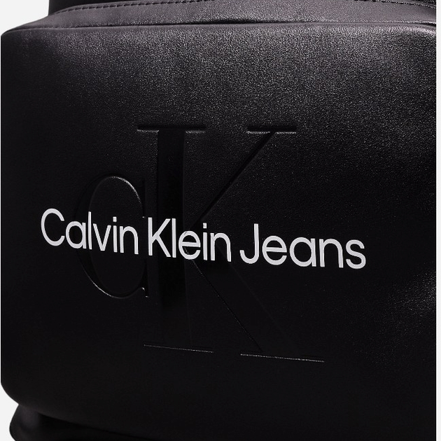 Plecak damski Calvin Klein Jeans K60K612223-0GQ Czarny (8720639006397) - obraz 4
