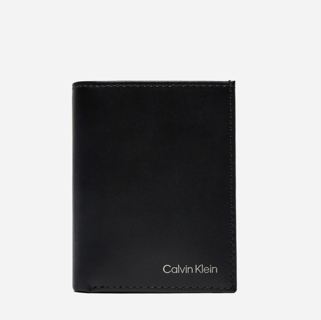 Портмоне чоловіче шкіряне Calvin Klein K50K512072-BEH Чорне (8720639020492) - зображення 1