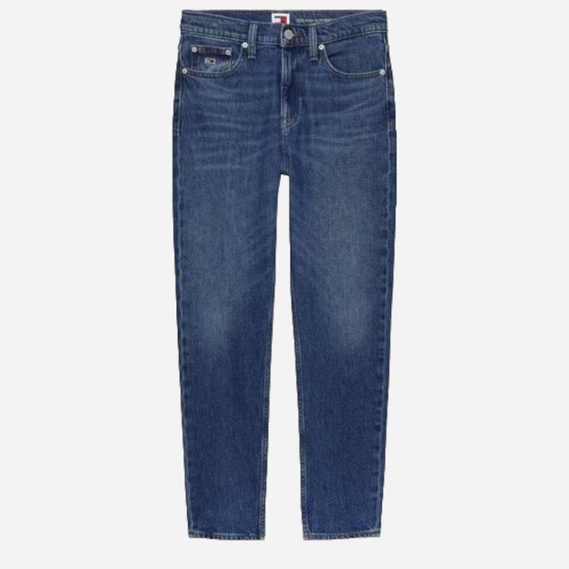 Jeansy slim fit damskie Tommy Hilfiger DW0DW19241-1BK W30L32 Niebieskie (8720636522029) - obraz 4