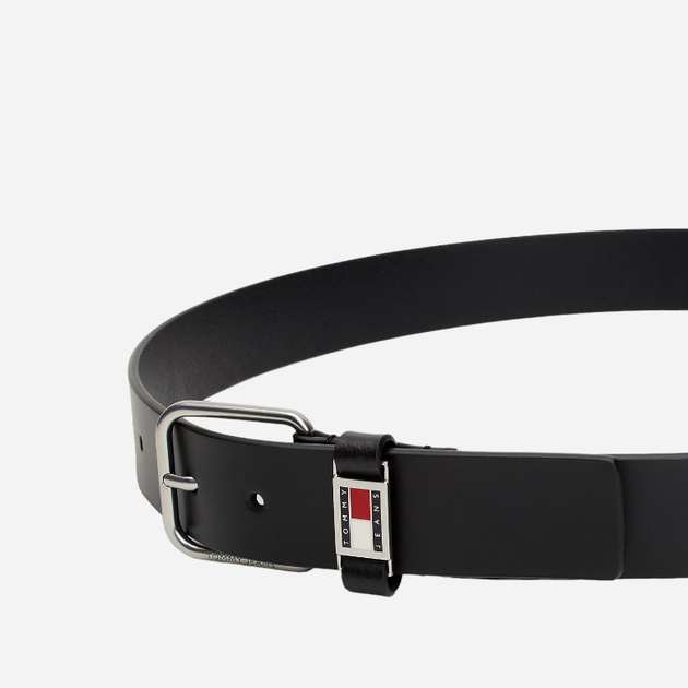 Pasek męski skórzany Tommy Hilfiger AM0AM12045-BDS 100 cm Czarny (8720645812401) - obraz 3