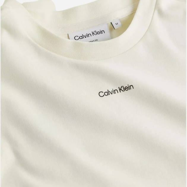 Футболка бавовняна чоловіча Calvin Klein K10K112487-YAT M Біла (8720109908190) - зображення 2