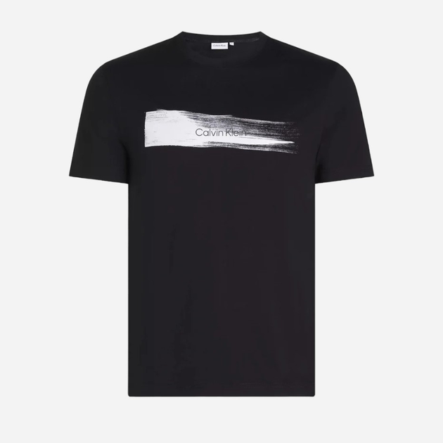 Футболка бавовняна чоловіча Calvin Klein K10K113113-BEH M Чорна (8720109954807) - зображення 6