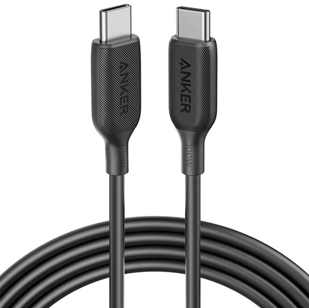 Кабель Anker PowerLine III USB-C to USB-C 100W - 1.8 м Black (A8856H11) - зображення 1