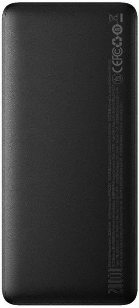 Powerbank Baseus Bipow Digital Display Fast charge Power bank 20000 mAh 25W Black (PPBD020301) - obraz 5