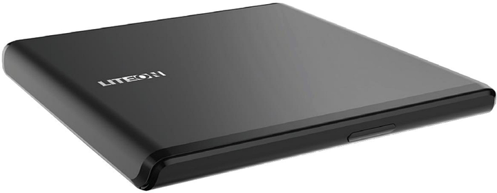 Zewnętrzny napęd optyczny Liteon ES1 Ultra-slim DVD USB Black (4718390019996) - obraz 1